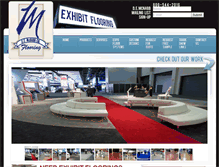 Tablet Screenshot of mcnabbexhibitflooring.com